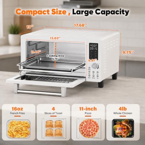Nuwave Bravo Pro Convection Air Fryer Toaster Oven Combo - Image 2