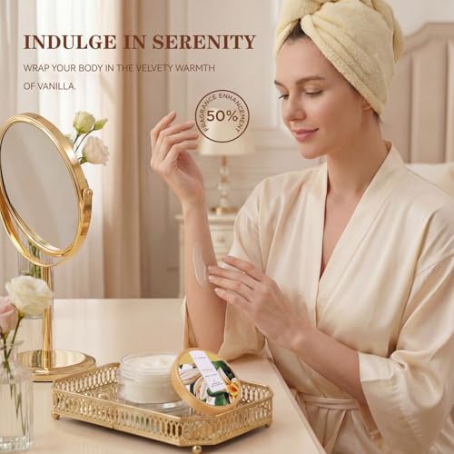 Spa Luxetique Gifts for Women, 15pcs Vanilla Gift Baskets for Women, Luxury Spa kit with Bath Bombs, Body Lotion, Birthday Gift for Her Christmas Mothers Day Gifts for Women - Image 5