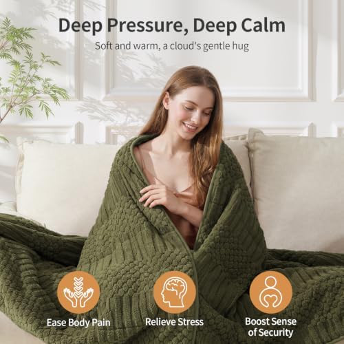 Uttermara Weighted Blankets for Adults Queen Size, 15lbs 60x80 inches - Image 4