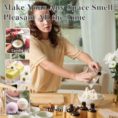 PHATOIL Golden Vintage No.1 Fragrance Oils for Aromatherapy, 3.38FL.OZ Diffuser Oils for Home, Perfect for Aromatherapy, Humidifiers, Yoga, DIY Candle and Soap Making - 100ml - Image 6