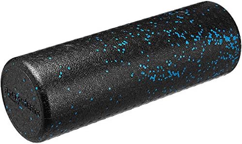 Amazon Basics High Density Foam Roller for Exercise and Recovery, 18 Inches, Blue Speckled (Pack of 6) by AmazonBasics