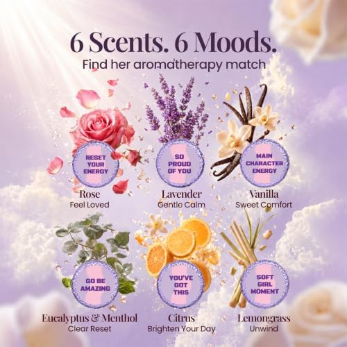 Shower Steamers Aromatherapy 6 Pack Self Care Gift for Her, Soft Girl Era, Sister Birthday Present, Daughter from Mom Self Care Gifts for Women - Image 2