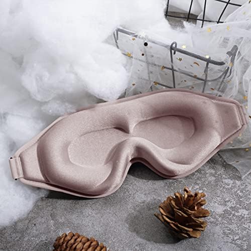 FengXinZi Sleep Mask for Side Sleeper, Blackout Eye Mask for Women Men - Image 6