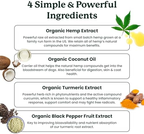 Lolahemp Mobility Drops for Dogs – Organic Hemp & Turmeric – Whole-Body Mobility, Hip & Joint, and Everyday Comfort - Image 3