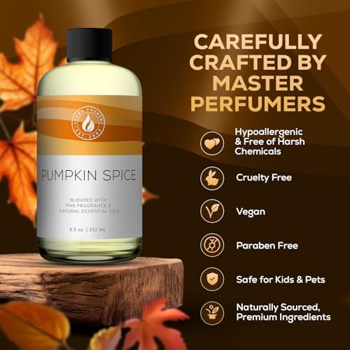Aroma Country Pumpkin Spice Luxury Diffuser Oil Refill (8.5 Fl Oz) - Image 7