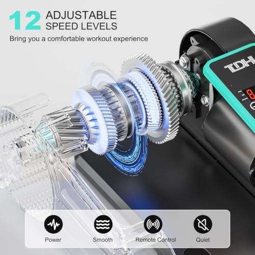 TDH Under Desk Elliptical Machine Leg Exerciser Electric - Image 2