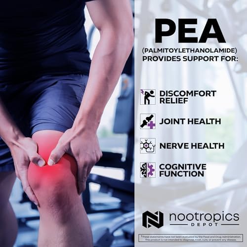 Nootropics Depot Palmitoylethanolamide (Pea) 400mg Capsules | Micronized Pea | Joint, Nerve, & Cellular Support | Daily Comfort | High Purity | Supplement for Women and Men | 30ct - Image 4