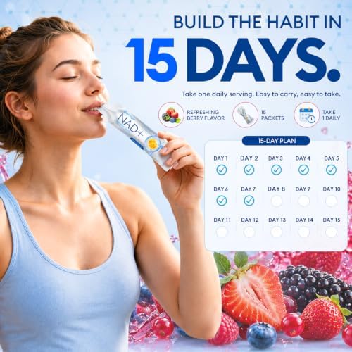 NAD Supplement 1500MG, for Healthy Aging, Energy, Focus & Vitality Support - Image 4