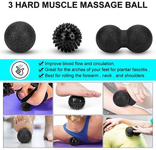 Foam Roller Set - High Density Back Roller, Muscle Roller Stick - Image 5