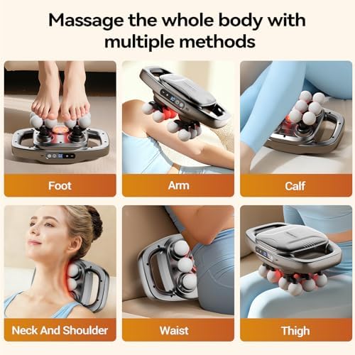 Gurui 12-Head Massage Gun for Deep Tissue Massage, 3 Modes & 30 Levels - Image 5