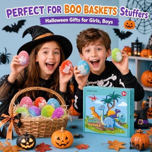Dinosaur Bath Bombs for Kids with Surprise Inside, Gifts for Kids - Image 6