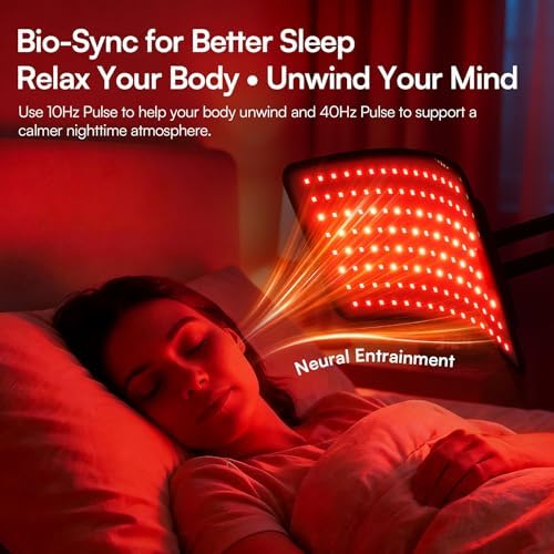 INIA Red Light Therapy Panel & Belt 2-in-1, 1064nm + 850nm Dual NIR - Image 6