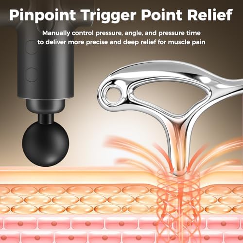 Ranarose Trigger Point Massage Tool for Deep Tissue, Muscle Pain Relief (T) - Image 2