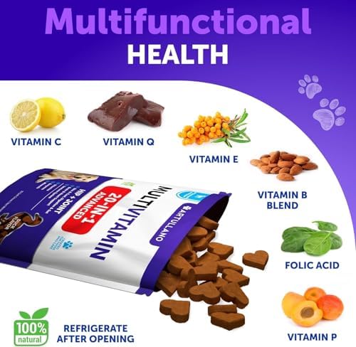Dog Vitamins - 70 Treats - Dog Multivitamin Supplement - 26 in 1 Nutrients - Image 3