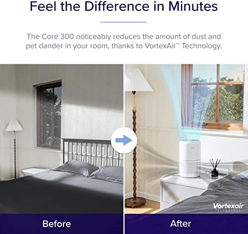 LEVOIT Air Purifiers for Home Allergies and Better Sleep (Core 300 / Core300-P + Core Mini) - Image 4