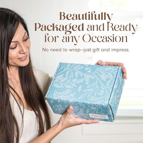 Unboxme Spa Gift Basket for Women - Lavender Self Care Gifts with Candle & Bath Bombs - Relaxation Care Package for Birthday, Get Well Soon, Christmas, Valentine's Day - Image 5
