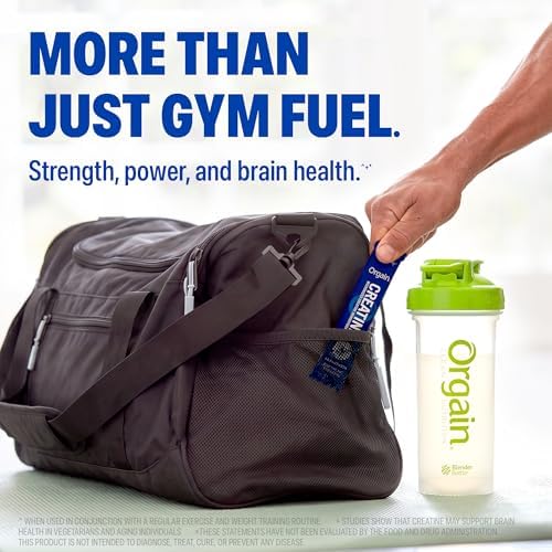 Orgain 5g Creatine Monohydrate Micronized Powder, Unflavored, 30 Sticks - Image 6