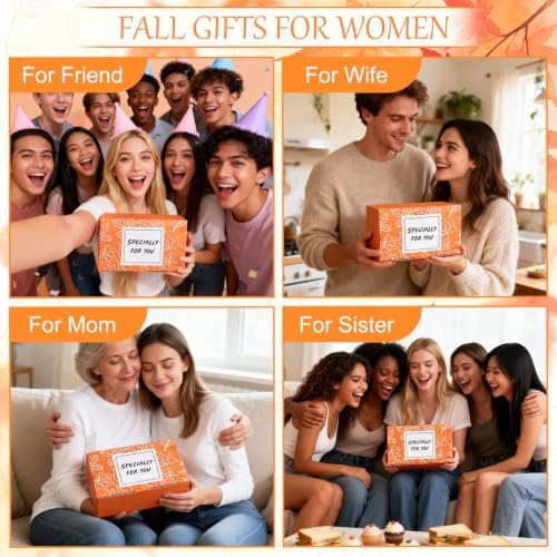 10 Pcs Fall Gifts Baskets for Women, Self Care Package for Her - Image 7