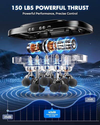 20-Head Massage Gun Deep Tissue Percussion Massager with 3 Modes - Image 2