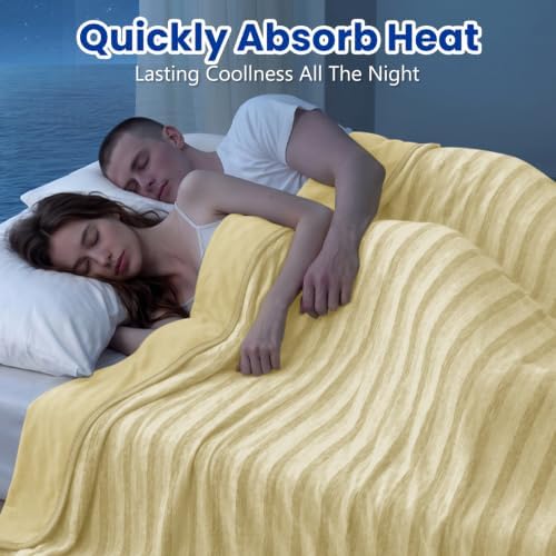 GOHERO Cooling Blanket for Hot Sleepers Cold Summer Blanket Throw 50"x70" - Image 2