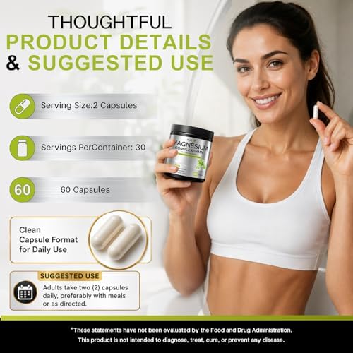 Magnesium Complex Supplement for Women and Men with NMN Supplement 2-Pack - Image 6