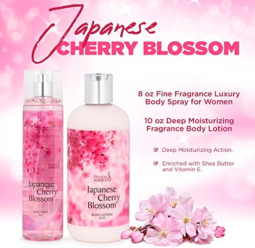 Home Spa Gift 10oz Deep Moisturizing Fragrance Body Lotion & 8 oz - Image 2