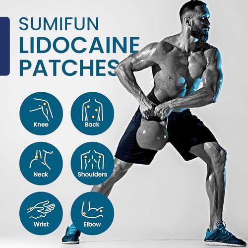 Sumifun 4% Lidocaine Pain Relief Patches 30 Count(Pack of 3) - Image 3