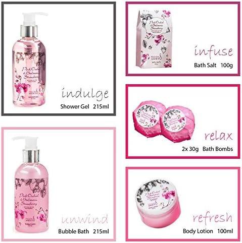 Aromatherapy Essentials Spa Set for Women in Large Silver Tub - Image 2