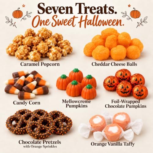 Halloween Candy & Snack Care Package Gift Box, Treats for Kids & Adults - Image 3