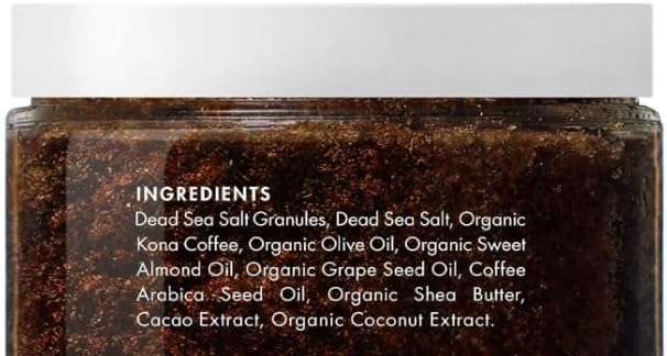 Majestic Pure Arabica Coffee Body Scrub, Exfoliating Polish, 10 Oz - Image 3
