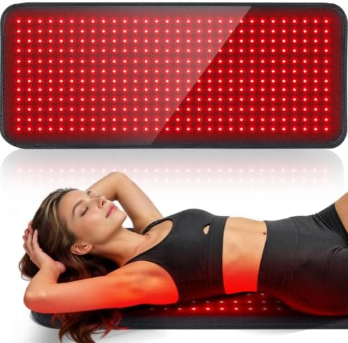 Red Light Therapy for Body, 31.5" x 11.8" Large Red Light Therapy Pad by SHEVIEW