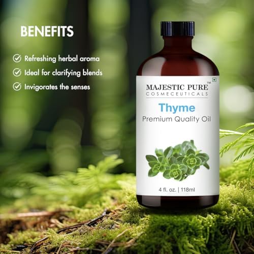 Majestic Pure Thyme Essential Oil for Diffuser - 4 Fl Oz - Image 5