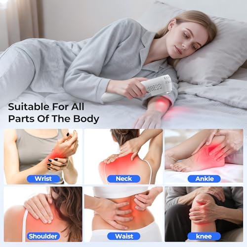 Morfone Handheld Red Light Therapy Device, Wireless Wand for Pain Relief - Image 3