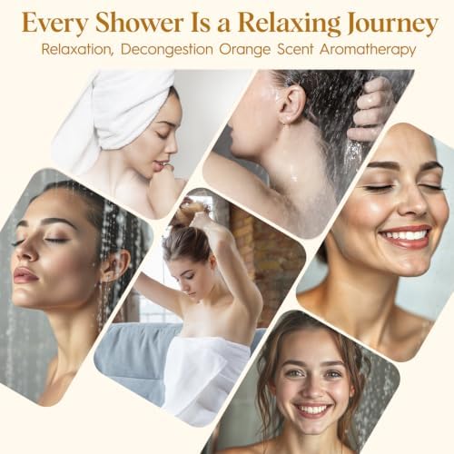 SWCANDY Orange Shower Steamers 8 Pack, Home Spa Self Care - Image 5