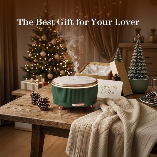 500ml Essential Oil Diffuser, Ultrasonic Aromatherapy Humidifier - Image 3