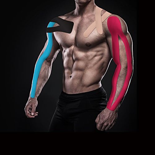 SOON GO Kinesiology Tape Pro 5 Rolls, 2 Inch High Elasticity Sports Tape Therapeutic Pain Relief–Physio Tape for Muscle Recovery & Joint Support, Waterproof & Hypoallergenic & Breathable–Camo - Image 2