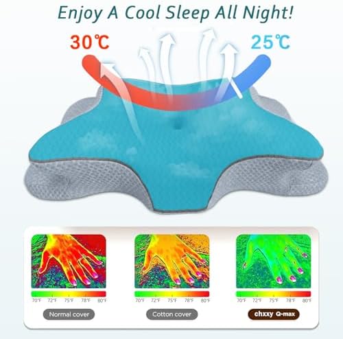 CHxxy Cervical Pillow for Neck Pain Relief, Memory Foam Pillows - Image 5