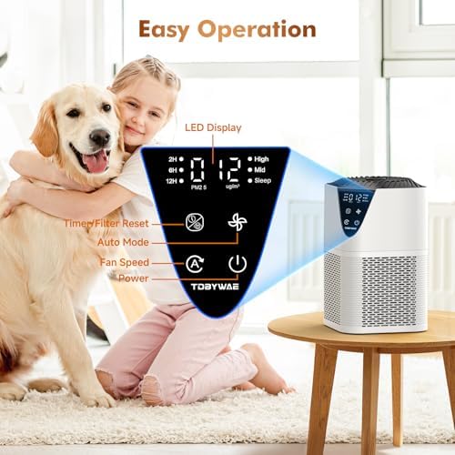 Air Purifiers for Home, H13 HEPA Filter, 25dB Quiet with Fragrance Diffuser - Image 3