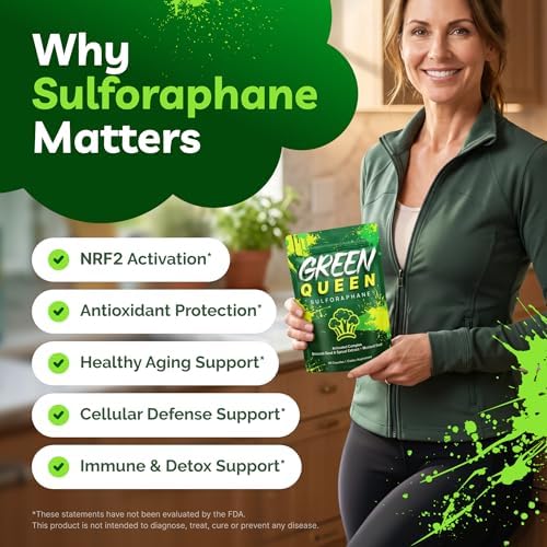 Sulforaphane Supplement 50mg, Broccoli Seed & Sprout Extract, 60 Count - Image 2