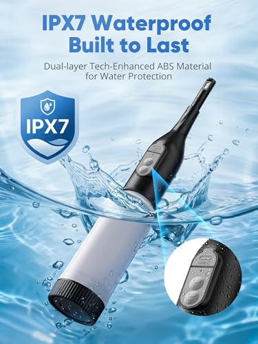 Portable Bidet for Travel – Electric Peri Bottle with Dual Spray Modes, 360° Nozzle, Water Bottle Adapter, USB Rechargeable, Waterproof, Travel Bidet for Postpartum & Personal Hygiene (Black) - Image 6