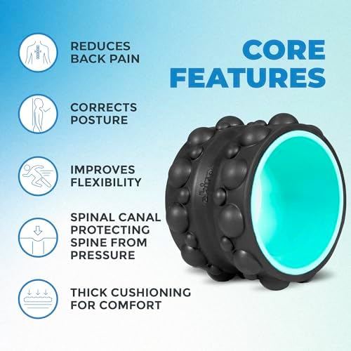 Chirp Wheel XR 6" Knot Kneader Back Roller for Deep Tissue Relief, Mint - Image 3