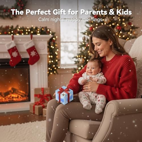 HEYAXA White Noise Sound Machine with 7 Colors Night Light 34 Soothing Sounds, Portable Sound Machine for Baby Adults Kids Sleep with 30 Volume Levels 4 Timers Adjustable Brightness (White) - Image 4