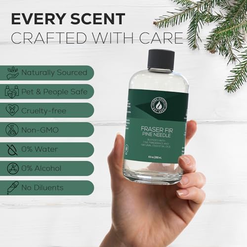 Aroma Country Fraser Fir Luxury Diffuser Oil Refill (8.5 Fl Oz) - Image 4