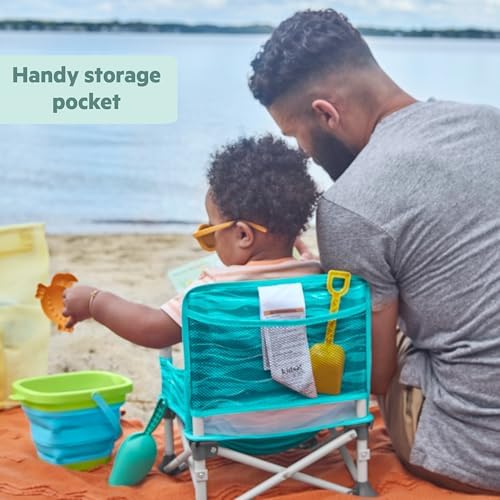Bright Starts Disney Finding Nemo Pop 'N Sit Portable Booster, Indoor/Outdoor Use, Floor Seat with Feeding Tray, 6 Mos - 3 Yrs - Image 5