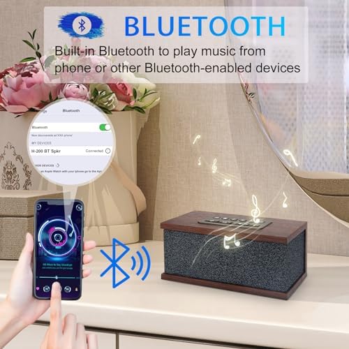 Sound Machine White Noise Machine with 70 Natural Soothing Sounds Sleeping Timer Memory Function 30 Volume Levels Brown Noise Sleep Sounds Machine Powered by USB for Baby Kids Adults,Black - Image 3