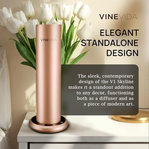 VINEVIDA Aroma Diffuser V1 Skyline BT Gold - Image 6