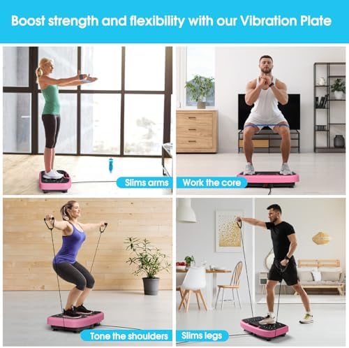 SoftGym Vibration Plate Exercise Machine for Lymphatic Drainage & Fitness - Image 6