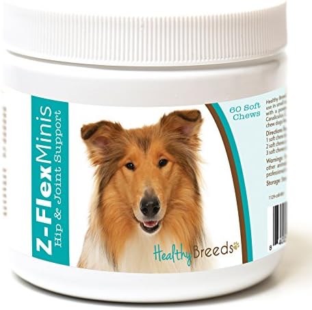 Healthy Breeds Collie Z-Flex Minis Hip and Joint Support Soft Chews 60 Count - Image 2