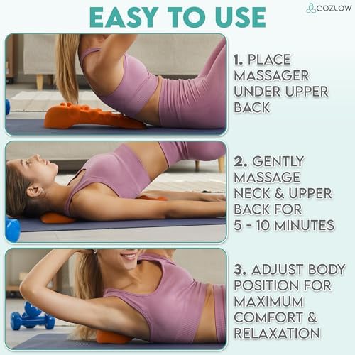 Trapezius Trigger Point Massager, Occipital Release Tool, 14 Massage Nubs - Image 3