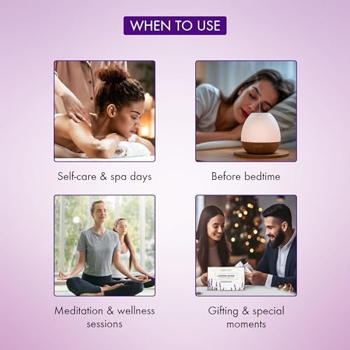 Majestic Pure Lavender Essential Oil & Body Scrub Set - Pack of 3 - Image 6